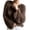 Brown, variant on Women's Fuzzy Long Sleeve Sweater, Crew Neck Fluffy Textured Relaxed Pullover Top for Casual Fall and Winter Wear