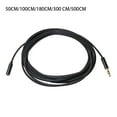 thumbnail image 4 of Computer Laptop Phone Tablet Portable Female Extender Converter Audio Extension Cable 3.5mm Male to Female Adapter Conversion Connector Sound Equipment 1m, 4 of 6