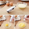 thumbnail image 3 of Handheld Milk Flower, Battery Powered Electric Handheld Portable Mini Blender Foam Coffee Machine for Latte Cappuccino Milk Flower, 304 Stainless Steel Whiskpink, 3 of 7