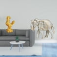 thumbnail image 2 of Escultura de pollo,Escultura de pollo,decoración del hogar,figura de gallo,Figura decorativa de gallo,estatua de resina animal,Figura de elefante,Escultura rústica de elefante de madera, 2 of 8