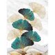 thumbnail image 1 of Cuadros Decorativos 11CT punto de cruz completo hoja de ginkgo contado DIY bordado manualidades decoración del hogar JShteea Nuevos Originales, 1 of 9