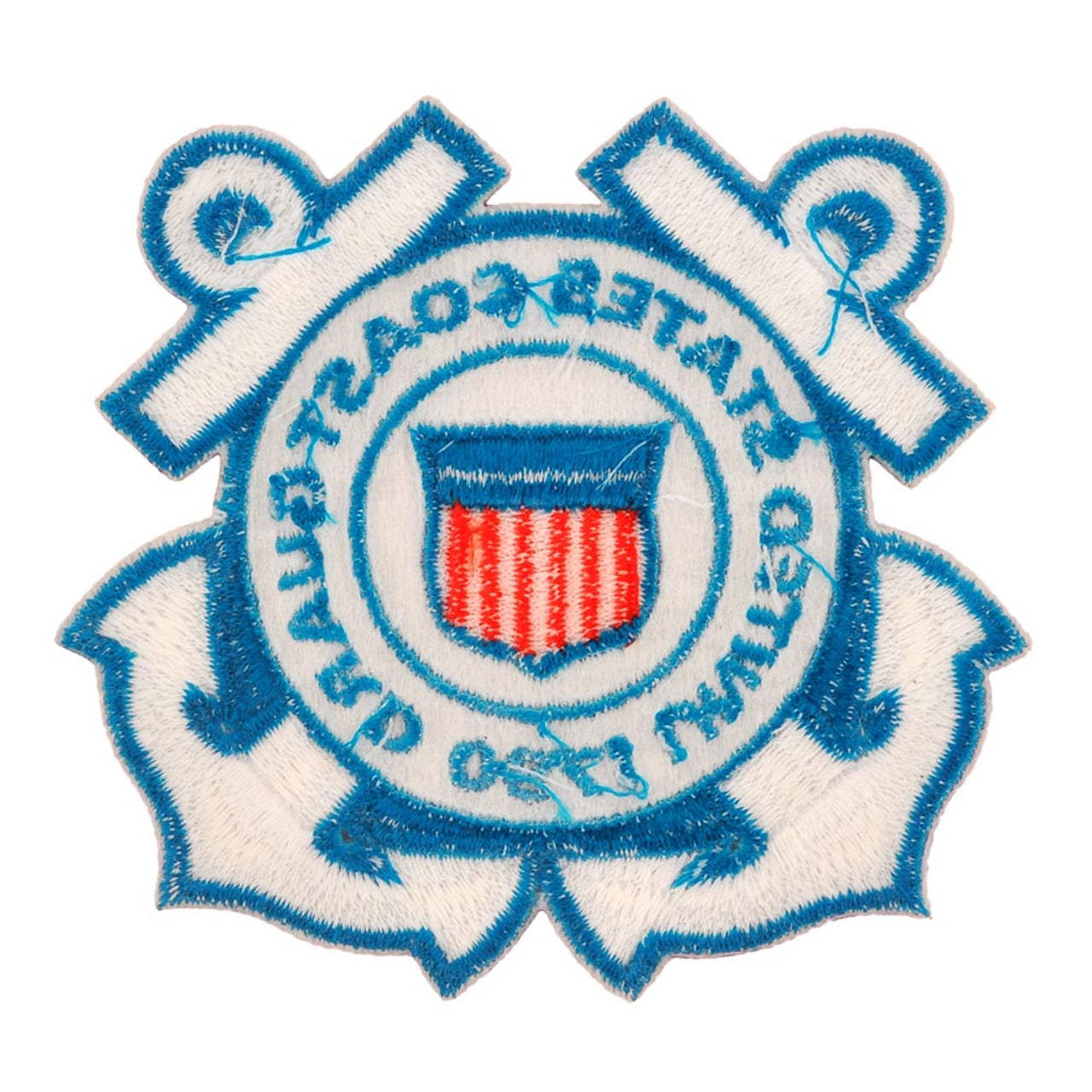 PinMart's Officially Licensed U.S. Coast Guard Embroidered Patch – Iron On - 10 Pack