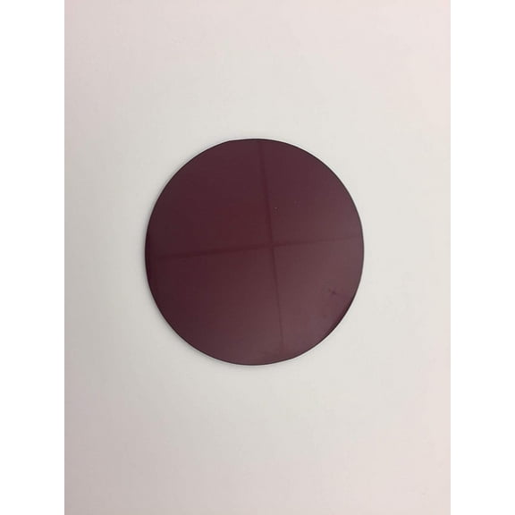 Sibe-R-Plastics Supply - 6 Pack - Colored Transparent Acrylic Plexiglass 1/8" Thick Circles Seasonal Outdoor Decorative Lighting Accents Pick Your Color and Diameter (6 Pack - Red, 4" Diameter)