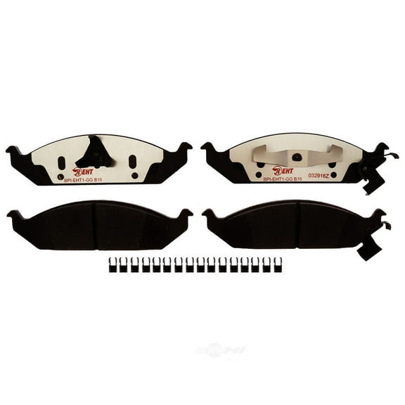 Raybestos EHT650H Enhanced Technology Friction Pads Brake Pad Set Fits select: 1996-2000 CHRYSLER SEBRING, 1995-2000 DODGE STRATUS