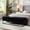 Black, variant on Storage Bench | Can Be Used as Footrest or Shoe Bench | Smooth Velvet and Sturdy Metal Frame | Fits Well in Limited Areas
