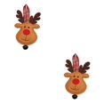 thumbnail image 3 of Toystoory Campana de Navidad decorativa vacaciones árbol de Navidad colgante tela no tejida fotografía al aire libre jardín chimenea Tipo 1 2Conjunto, 3 of 6