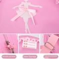 thumbnail image 4 of Cute Ballet Dance Backpack Sweet Ruffle Lace Tutu Dress Dance Shoulder Handbag Waterproof Small Duffle Bag Gym Bag, 4 of 8