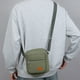 thumbnail image 5 of Mochila de espalda impermeable bolsa de pecho hombre, bolsa de deporte al aire libre, bolsa de mensajería multifuncional, resistente al agua, ajustable, portátil, material de cuero, 5 of 8