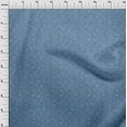 thumbnail image 4 of oneOone Polyester Spandex Medium Blue Fabric Abstract Sewing Material Print Fabric By The Yard 56 Inch Wide, 4 of 5