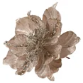thumbnail image 3 of Glitter Christmas Poinsettia Flower 22cm Xmas Tree Hanging Flower DIY Wreath Merry Christmas Decorations2025 New Year Decor, 3 of 4