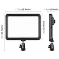 thumbnail image 4 of Puluuz Led Video Light 116 Leds 12W 3300-5600K Regulable Studio Light Video Photo Light Con Control Remoto Inevent EL012773-00, 4 of 6