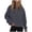 GY2, variant on Quarter Zip Weighted Hoodie for Women Fleece Pullover Fashion Trendy Sweaters Tops Long Sleeve Letter Print Tunic Sweatshirt with Pocket Spring Fall Clothes 2026
