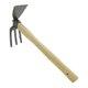 thumbnail image 1 of Garden Hoes Dual Headed Weeding Tool - Cultivator Prongs Combo Garden Tools With Stainless Steel Blade Head And Forks, 1 of 5