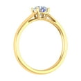 thumbnail image 2 of 1/2 Carat 6-Prong Set Diamond Solitaire Engagement Ring in 14K Yellow Gold, 2 of 5