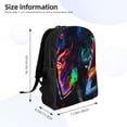thumbnail image 4 of Goofa The Nightmare Before Christmas Pattern Large Capacity Backpack – Padded Laptop Compartment, Ergonomic Design for School, Work, Travel, and Outdoor Activities, 4 of 8