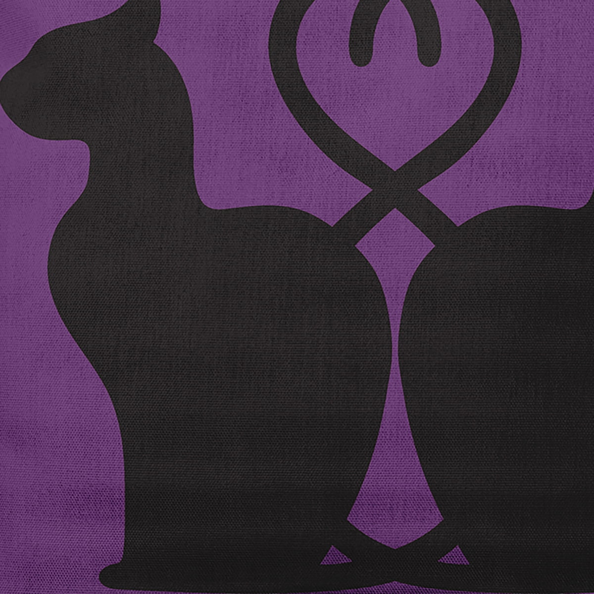 Simply Daisy 16" x 16" Conniving Cats Decorative Throw Pillow, Amethyst