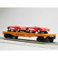 thumbnail image 3 of M.T.H. Electric Trains MTH RAILKING Milwaukee Road Flat CAR W/Chevy CORVETTES 30-76875, 3 of 9