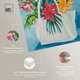 thumbnail image 4 of Tropical Flower Bag Flowers In Vase Paintings Canvas Wall Art by Art Remedy, Gallery Wrapped, 16" x 24", 4 of 7