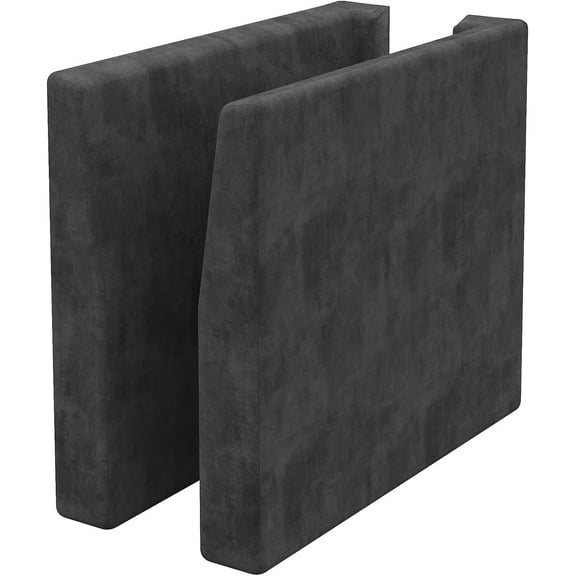 Fiona's magic Modular Sectional Couch Armrest Backrest Side, Armrest Module with USB Charging Port for Modular Sofa, Dark Grey