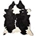 thumbnail image 3 of Natural 676685001207 6 x 7 ft. Kobe Cowhide Rug - Black & White, 3 of 10
