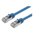 thumbnail image 1 of Monoprice - Patch cable - RJ-45 (M) to RJ-45 (M) - 1 ft - SFTP - CAT 7 - blue, 1 of 6