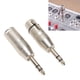 thumbnail image 5 of 1/4 TRS A XLR Macho De 3 Pines, Portátil Profesional 2 Piezas Transmisión De Señal Duradera Sin Pérdidas Adaptador TRS A XLR De 1/4 Pulgadas Para Micrófonos, 5 of 7