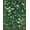 Green, Pattern 2, variant on Flatwoven High Traffic Area Rug, Eclectic Western Starburst Motif with Layered Arrowhead Embellishments, Non Slip, Stain Resistant, Washable Area Rugs for Living Room, Bedroom(Green, 2X3)
