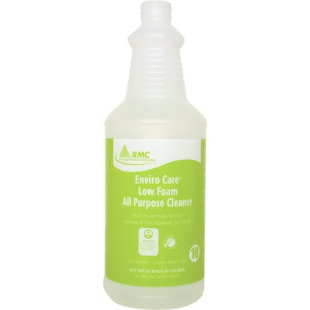 - RMC, RCM35064473, Low Foam Cleaner Bottle, 1 / Each, Frosted Clear