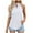 White, variant on gakvbuo Summer Tank Tops For Women 2024 Women Summer Sexy Fashion Solid Regular Round Neck Women Sleeveless Top Blouse