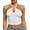 /c130White588, variant on Womens Tank Tops Party Camisole Backless Slim Fit Summer Tops Halter Neck Sleeveless Solid Color Clothes Casual Comfort Club Everyday Wear,Beige,L