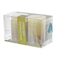 thumbnail image 1 of 2Pk 3" Trilayer Led Pillar Candle (Citrus & Sage), 1 of 1