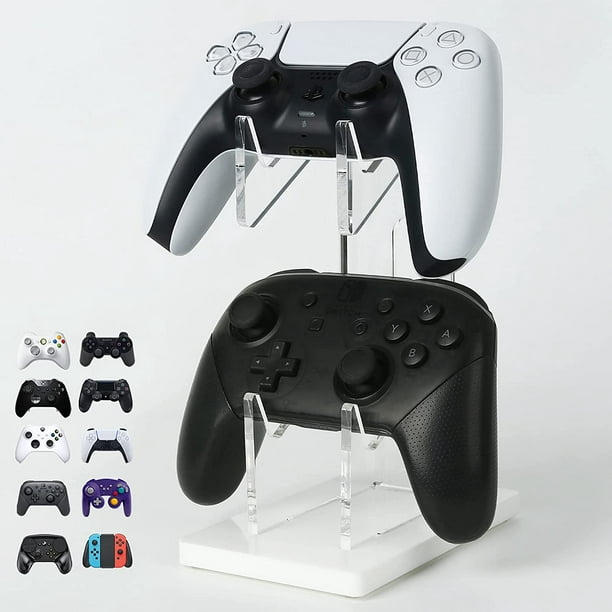 Universal Dual Controller Holder for PS5 PS4 Xbox ONE STEAM Switch,  Controller Stand Gaming Accessories, Build
