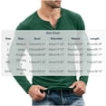 thumbnail image 3 of VEKDONE Mens Henley Shirts Lightweight Long Sleeve Pullover Slim Fit Athletic Casual Sweatshirts Comfortable Tops for Outdoor Activities, 3 of 6