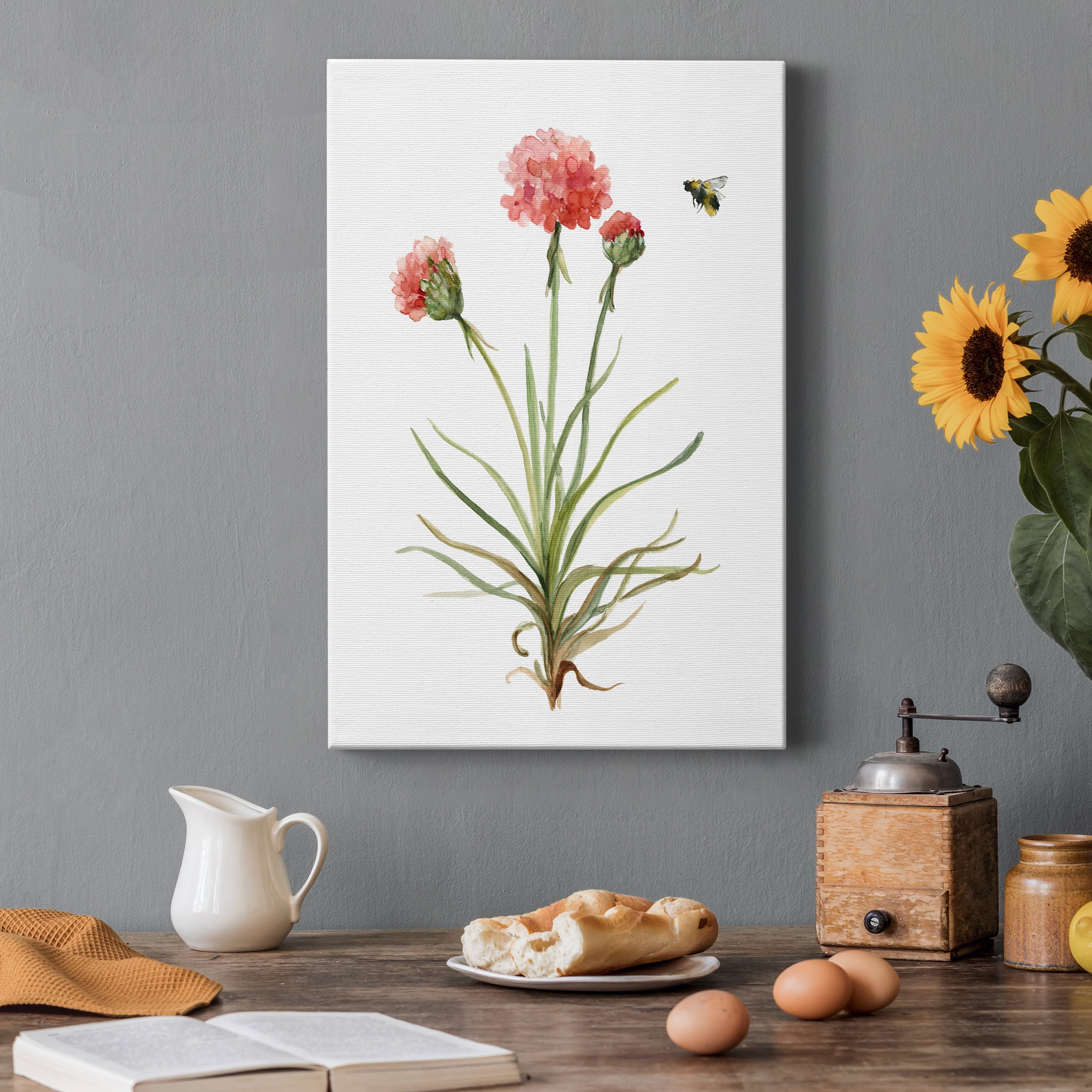 Wildflower Botanical III Premium Gallery Wrapped Canvas - Ready to Hang - 12 x 18