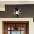 thumbnail image 6 of Nuvo 60-896 - Central Park - 3 Light - 20" - Hanging Lantern - w/ Clear Beveled Glass, 6 of 15