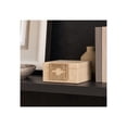 thumbnail image 2 of Decorative Box for Home Decor with Lid - Ideal Jewelry Box for Keepsakes or Shelf Accent - Modern Decorative Storage Box and Home Organizer for Living Room, Bedroom, & Office Decor - 4" Tan, 2 of 11