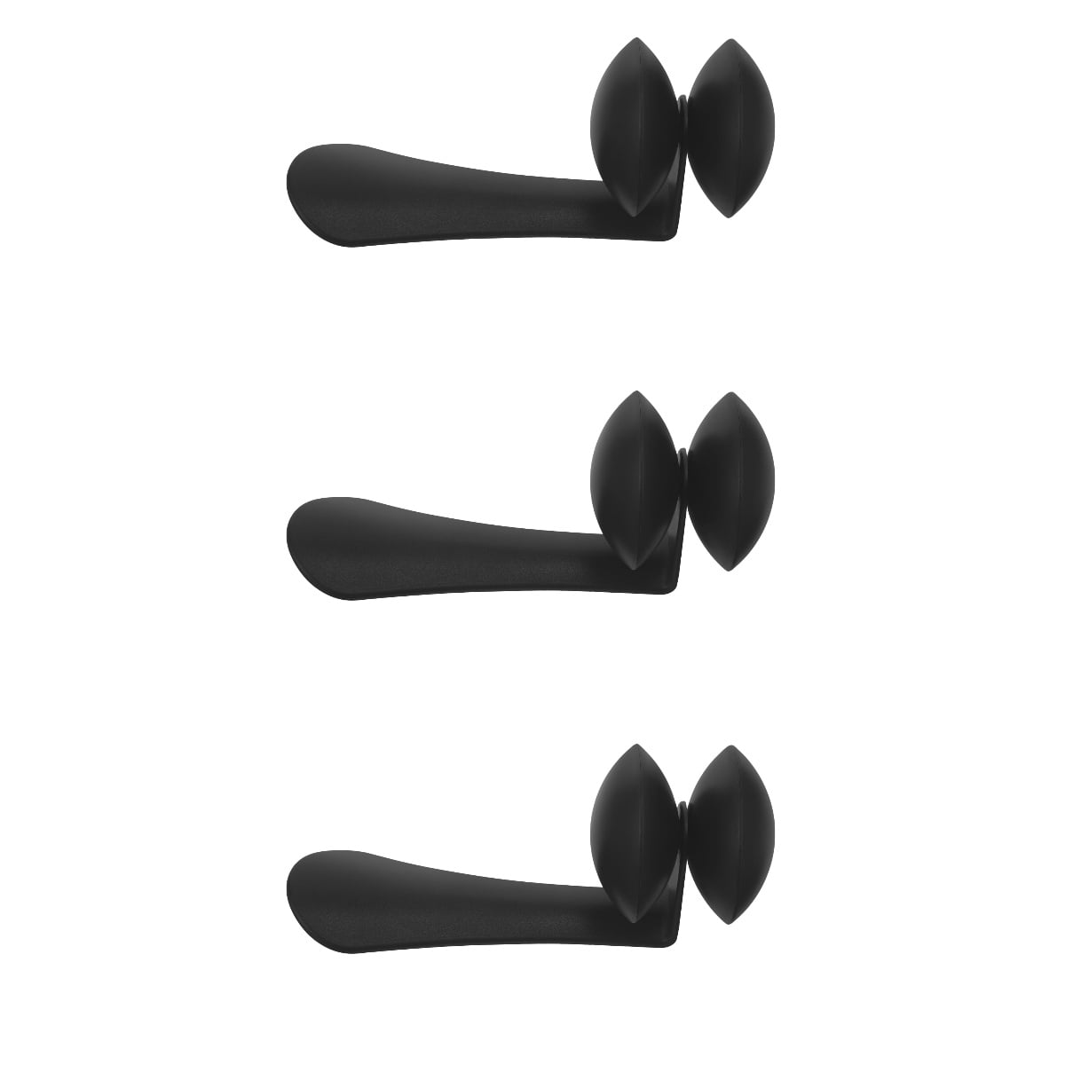 OUNONA 3pcs Perform Tambourine Foot Tambourine Percussion Instrument Accompaniment Foot Shaker