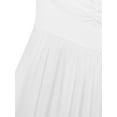 thumbnail image 5 of YiZYiF Girls Chiffon Ballet Dance Dress Criss Cross Camisole Leotard Dress, 5 of 6