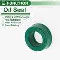 thumbnail image 3 of Anillo de Sello de Aceite Universal Unique Bargains Sello de Labio UN 12x20x8mm Alta Presión TPU Verde 5 Pcs, 3 of 7