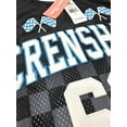 thumbnail image 2 of Nipsey Hussle Men's Headgear Classics Crenshaw 60 Checkered Basketball Jersey (XXX-Large, Black), 2 of 3