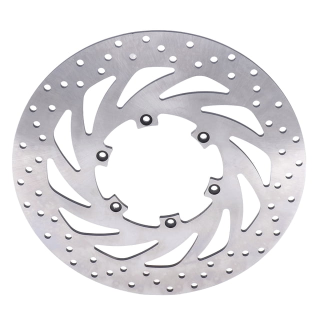 Front Brake Disc, Heat Dissipation Metal Rustproof Disc Brake For Motorcycle Accessories ANGGREK Motorcycle Brake Disc Rotor