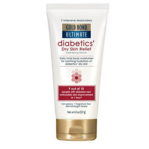 Gold Bond Ultimate Diabetics Dry Skin Relief, 4.5 Ounce