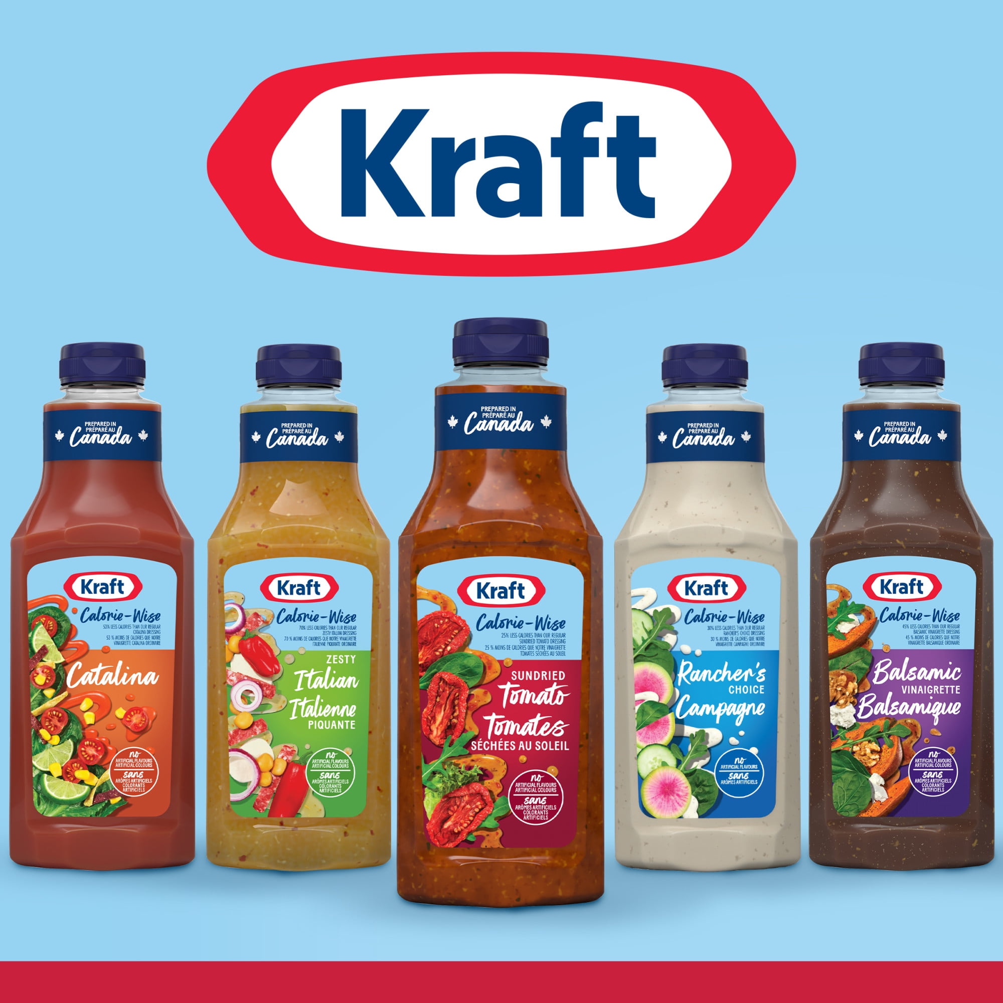 Vinaigrette Tomate Confite Calorie-Wise, Bouteille