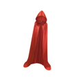 thumbnail image 3 of BELOVING Cape à Capuche Confortable Cape à Capuche pour Performances Accessoire de Photographie Fête Rouge, 3 of 10