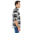 thumbnail image 4 of Burnside Men's Plaid Flannel Shirt - B8210, 4 of 4