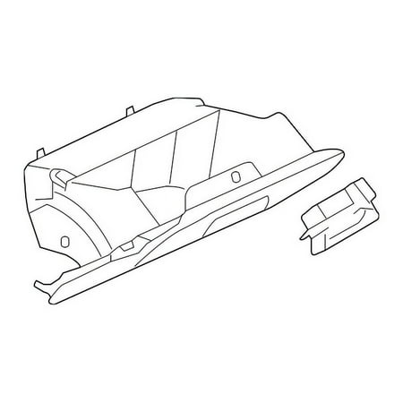 Genuine OE GM Glove Box Assembly - 20924442 Fits select: 2006-2013 CHEVROLET IMPALA, 2014-2016 CHEVROLET IMPALA LIMITED