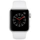Apple Watch Series 3 (GPS + Cellulaire) 42 mm l Certifié Reconditionné Boîtier en Aluminium l Blanc – image 2 sur 3