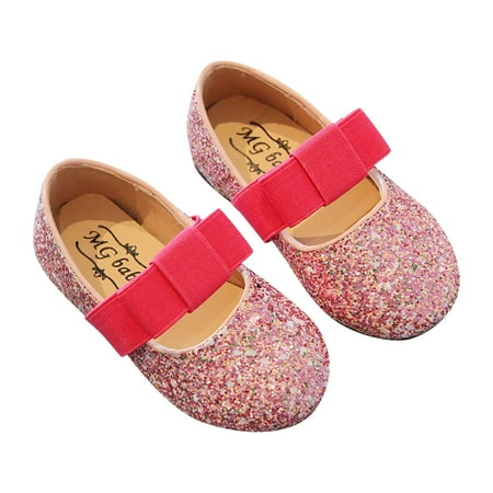 

NIUREDLTD Summer Children Girls Sandals Flat Bottom Casual Shoes Round Toe Slip On Elastic Straps Comfortable Size 30