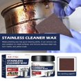 thumbnail image 4 of Stainless Steel Stain Cleaning Wax Heavy Oil Stain Removal Paste for Cookware, 4 of 5