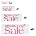 thumbnail image 3 of Valentines Day Sale Vinyl Decal 2 Pack of 24 Inch x 9 Inch Weatherproof Heavy-Duty Adhesive Backing | Seasonal Promotions, Gift Ideas, Retail Discounts | Made in USA, 3 of 6